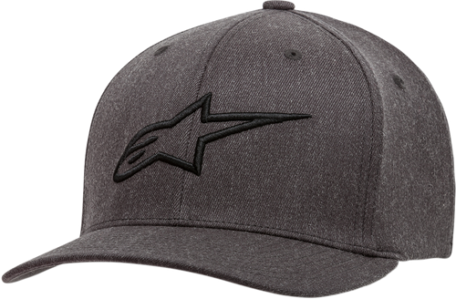 Ageless Curve Hat - Heather Charcoal/ Black - Small/Medium - Lutzka's Garage