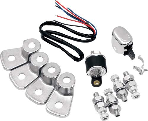 Turn Signal Wiring Kit w/ Brackets - Universal