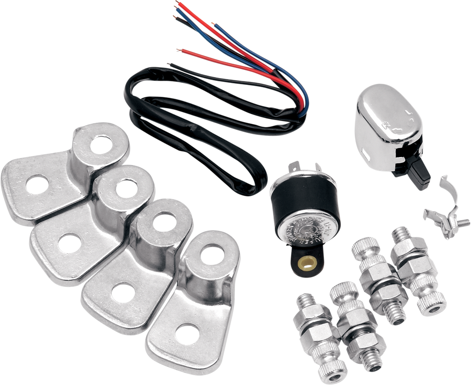 Turn Signal Wiring Kit w/ Brackets - Universal