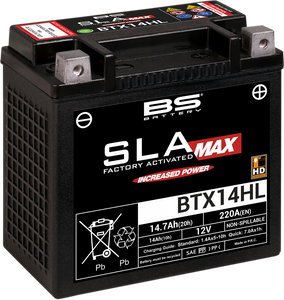 Battery - BTX14HL (YTX)