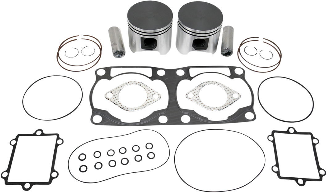 Piston Kit with Gaskets - 78.00 mm - B Case Series - Arctic Cat