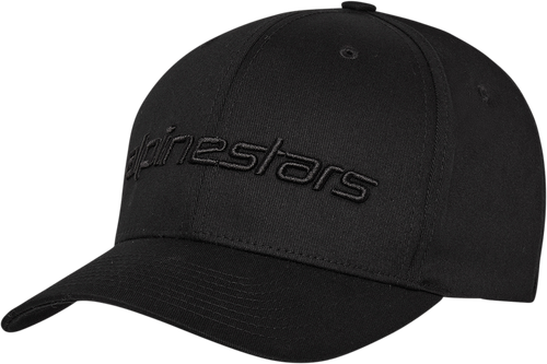 Linear Hat - Black/Black - Small/Medium - Lutzka's Garage