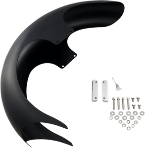 Talon Front Fender - 23" Wheel - With Satin Adapters - Touring Models