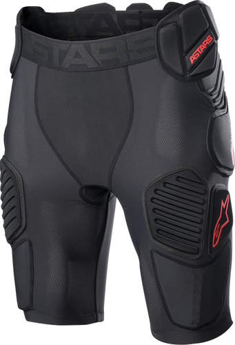 Bionic Pro Protection Shorts - Black/Red - Small - Lutzka's Garage