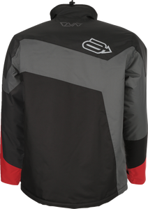 Pivot 6 Jacket - Gray/Black/Red - Small - Lutzka's Garage