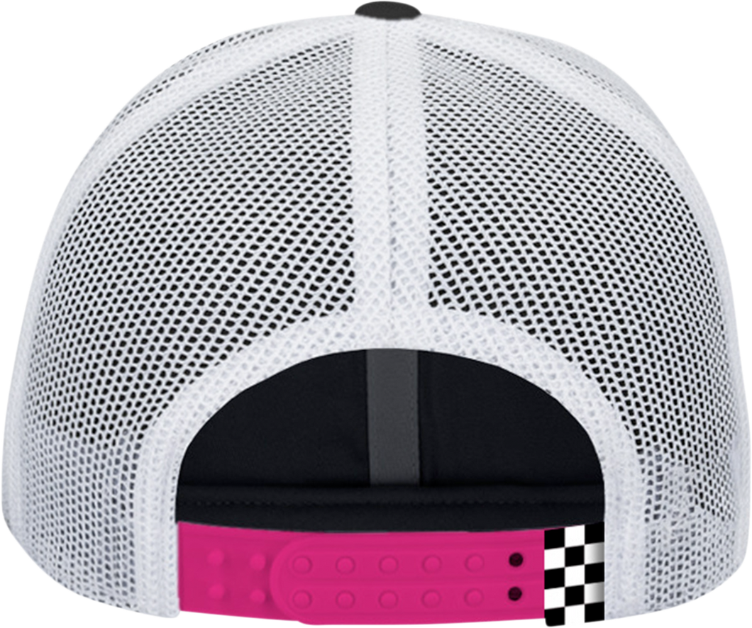 Yamaha Motosport Stripe Hat - Pink - Lutzka's Garage