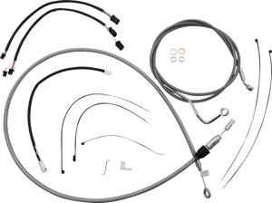 Control Cable Kit - XR - Stainless Steel/Chrome