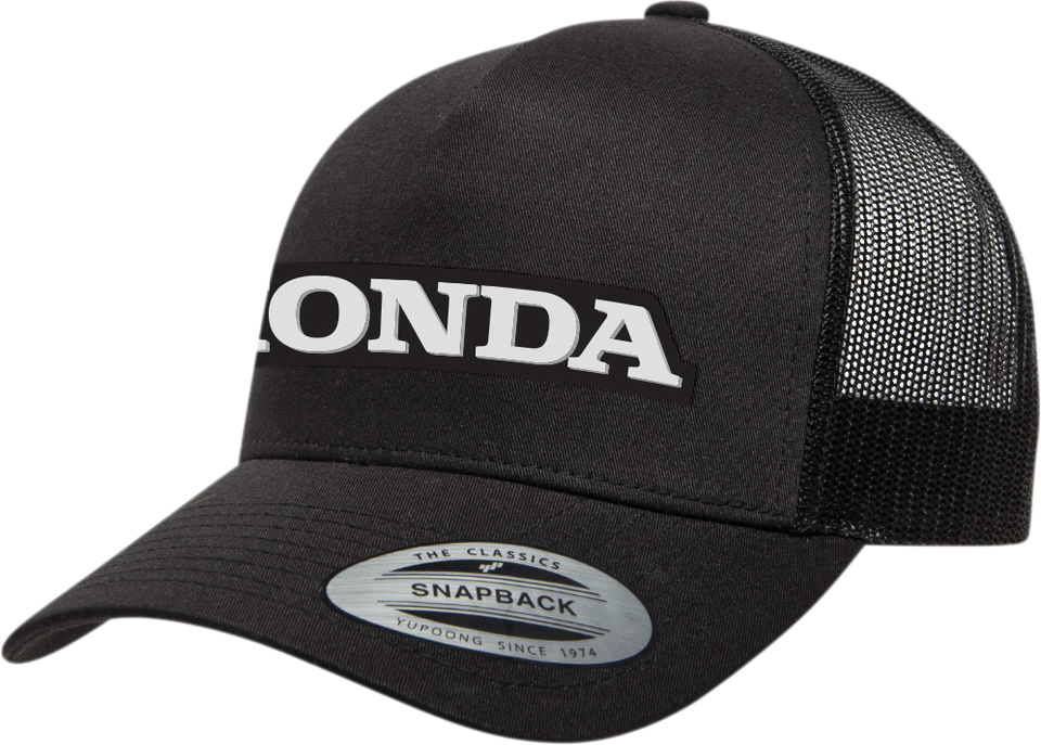 Honda Core Hat - Black - One Size - Lutzka's Garage