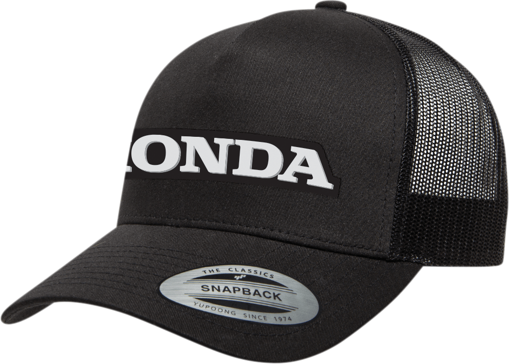 Honda Core Hat - Black - One Size - Lutzka's Garage