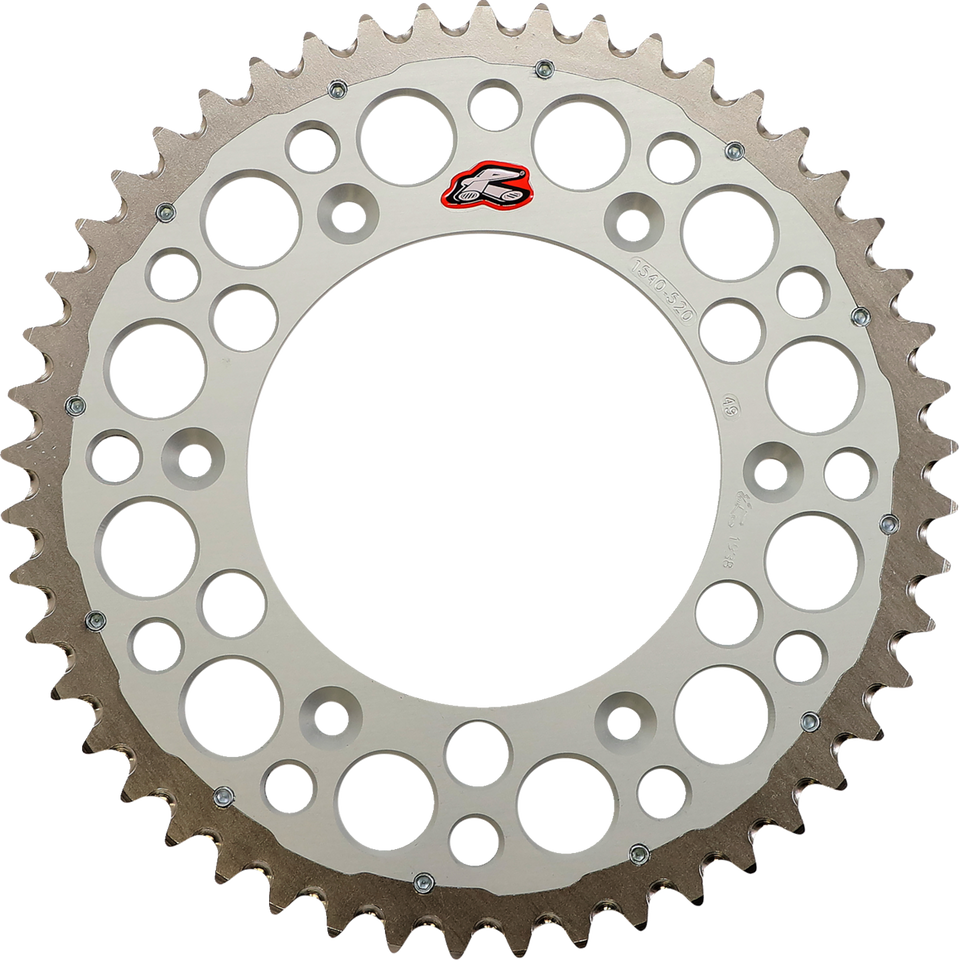 Twinring™ Rear Sprocket - 49 Tooth - Silver - Lutzka's Garage