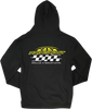 Racer Zip Hoodie - Black - Medium - Lutzka's Garage