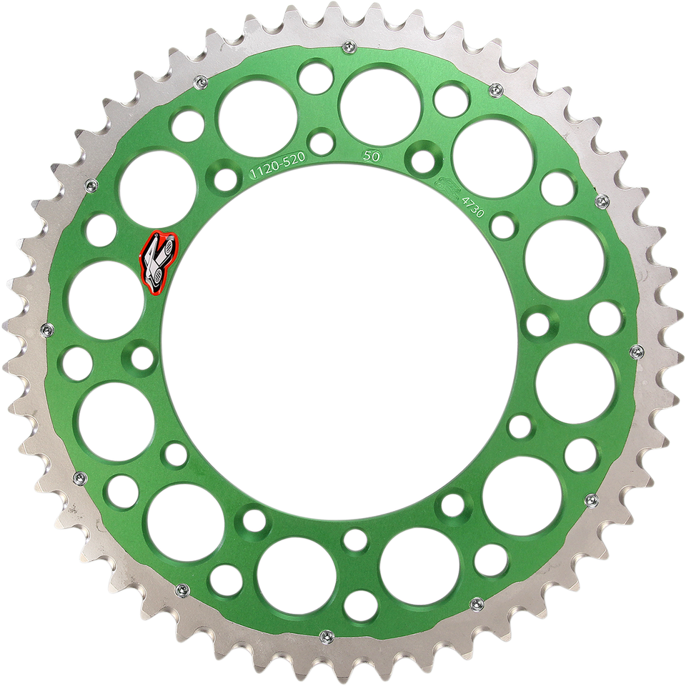 Twinring™ Rear Sprocket - 50 Tooth - Green - Lutzka's Garage