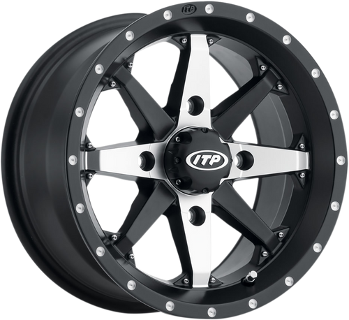 Wheel - Cyclone - Front/Rear - 14x7 - 4/137 - 5+2