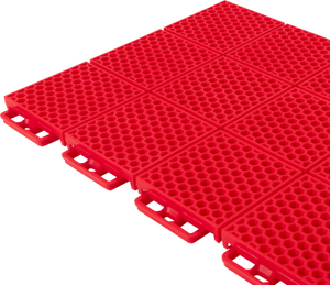 ProTech Smooth Flooring - Red - 8 pcs - Lutzka's Garage