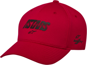 Angle Velo Tech Hat - Red - One SIze - Lutzka's Garage