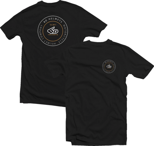 6D Company T-Shirt - Black - Small - Lutzka's Garage