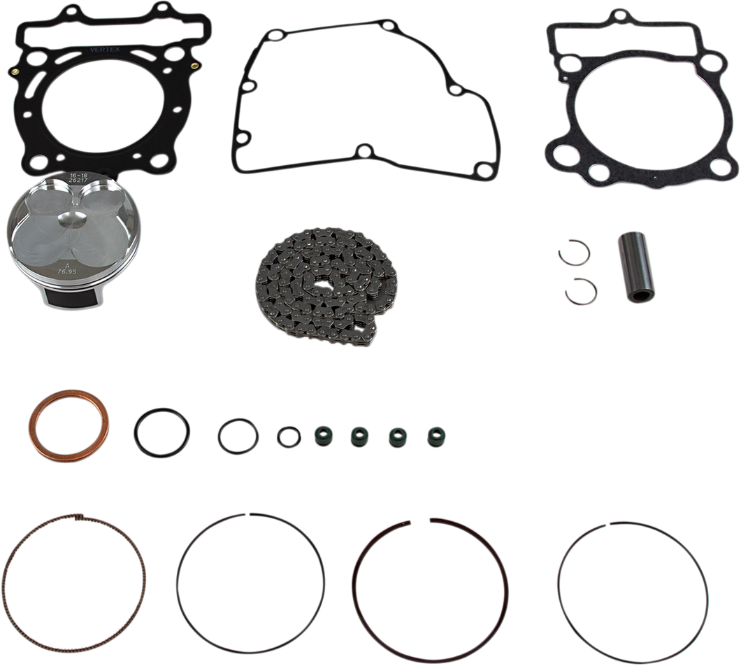 Top End Piston Kit - RMZ250 - 76.95 mm