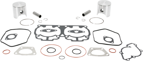 Piston Kit with Gaskets - 69.50 mm - 493 Engine Type - Ski-Doo