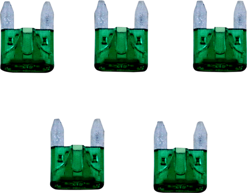 Fuses - Mini - 30 Amp - 5 Pack