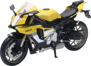 Yamaha YZF-R1 2016 Bike - 1:12 Scale - Yellow/Black - Lutzka's Garage