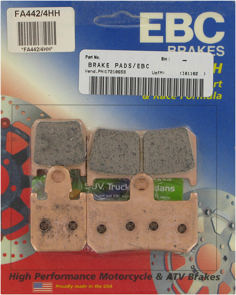 HH Brake Pads - FA442/4HH