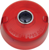 Turn Signal Lens - 86-99 FX/XL - Red with Blue Dot