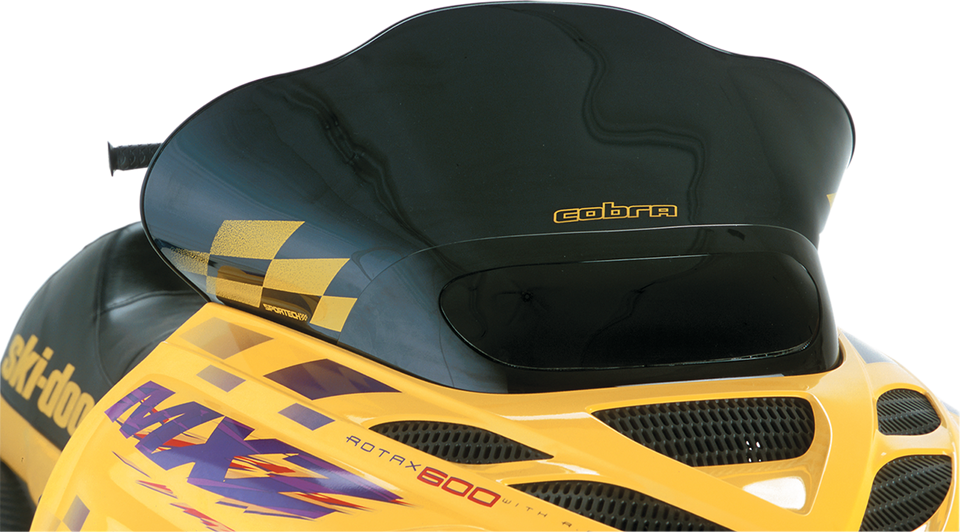 Windshield - 13.25" - Black - Ski Doo - Lutzka's Garage