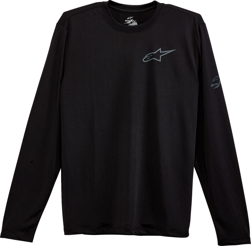 Pursue Performance Long-Sleeve T-Shirt - Black - Medium - Lutzka's Garage