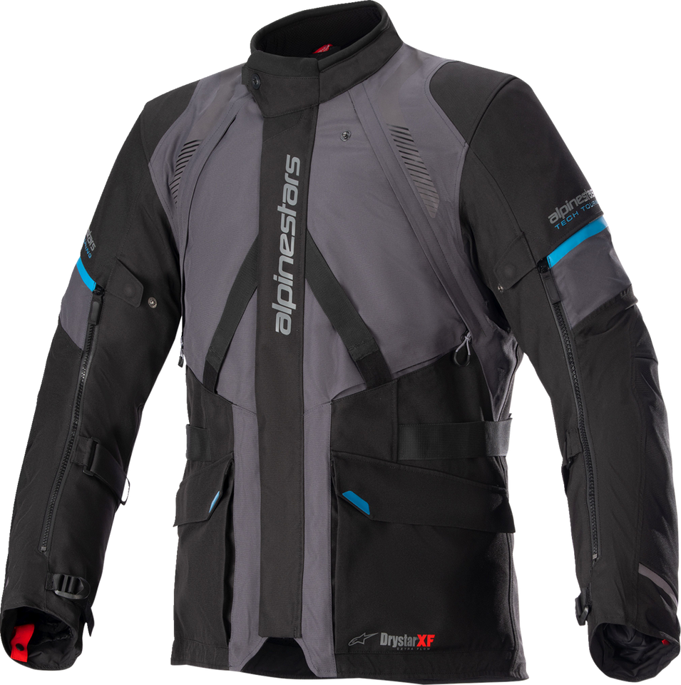 Monteira Drystar® XF Jacket - Gray/Black/Blue - Medium - Lutzka's Garage