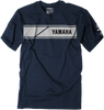 Yamaha Speed Block T-Shirt - Navy - Medium - Lutzka's Garage