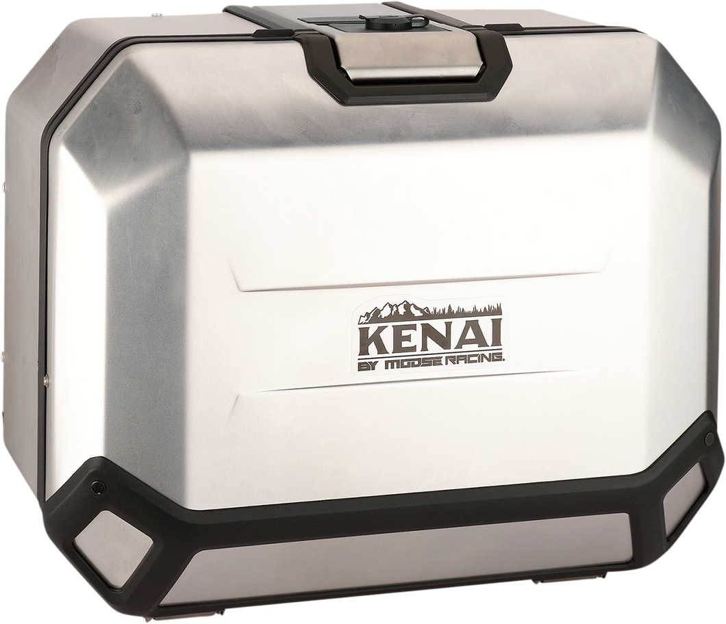 Kenai Case - 47 liter - Left - Silver - Lutzka's Garage