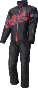 Pivot 7 Jacket - Camo Black/Red - Small - Lutzka's Garage