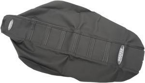6-Ribbed Seat Cover - Black Ribs/Black Top/Black Sides