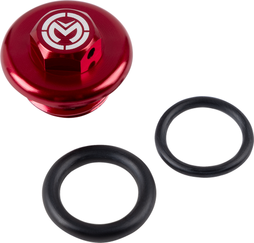 Oil Cap Kit - Red - Honda - Lutzka's Garage