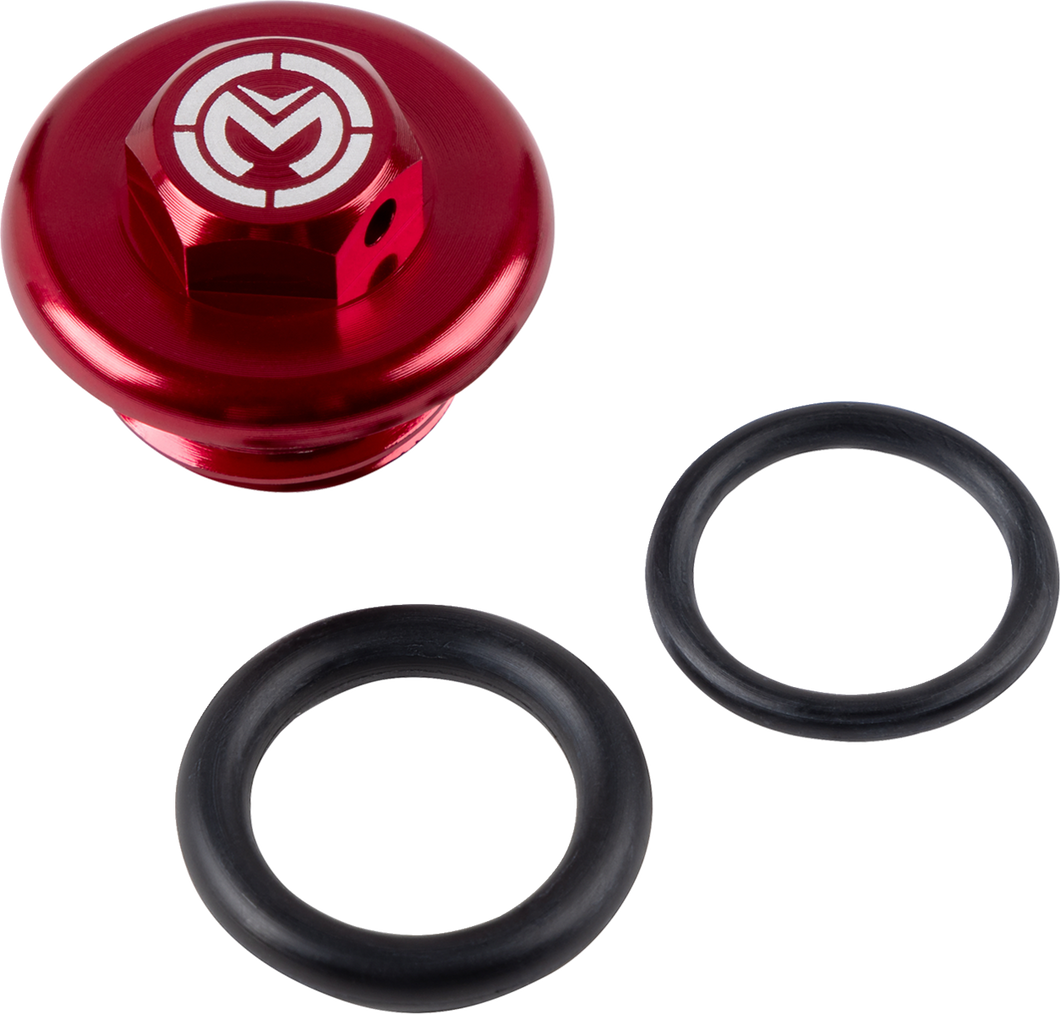 Oil Cap Kit - Red - Honda - Lutzka's Garage