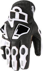 Hypersport™ Short Gloves - White - Small - Lutzka's Garage