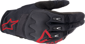 Techdura Gloves - Fire Red/Black - Small - Lutzka's Garage