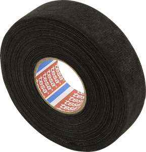 1" Tesa PET Fleece Harness Tape - Black - Lutzka's Garage