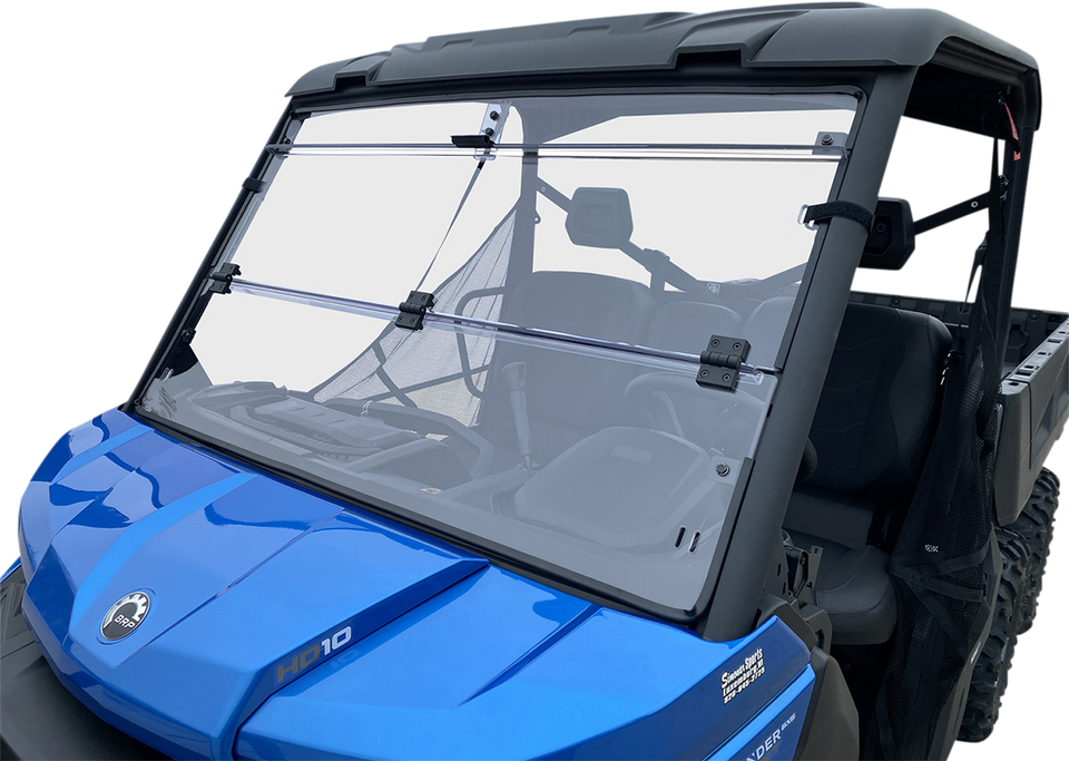 Full Folding Windshield - Deluxe - Defender