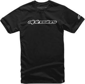 Wordmark T-Shirt - Black - Medium - Lutzka's Garage