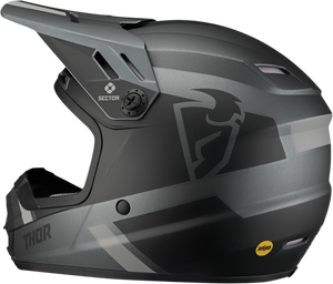 Youth Sector Helmet - Split - MIPS® - Charcoal/Black - Small - Lutzka's Garage