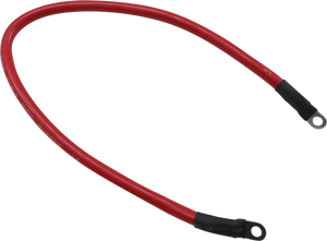 Battery Cable - 18" - Red - Lutzka's Garage