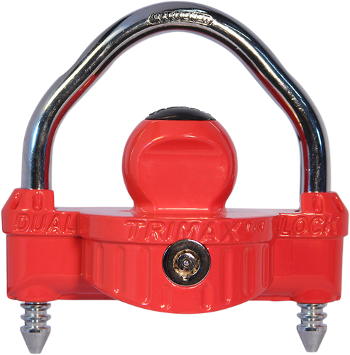 Coupler Lock - Red - 2 Key - Lutzka's Garage
