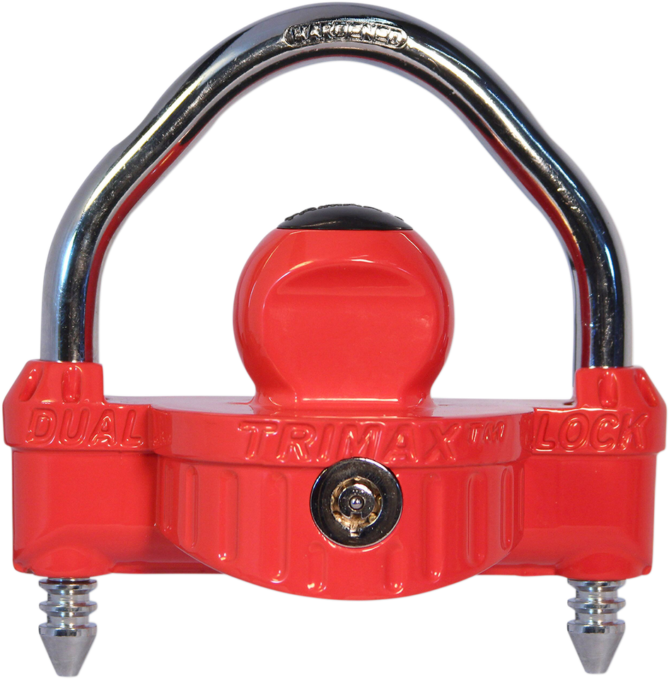 Coupler Lock - Red - 2 Key - Lutzka's Garage