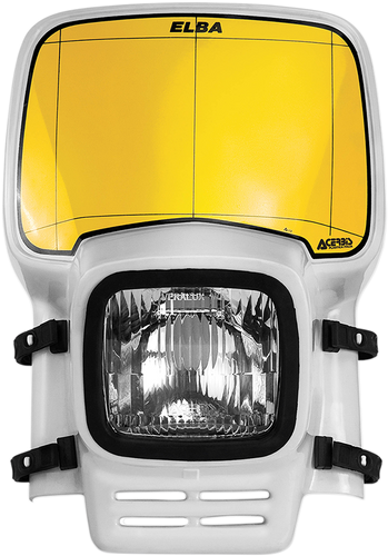 Elba Headlight - White - Lutzka's Garage