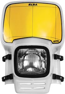 Elba Headlight - White - Lutzka's Garage