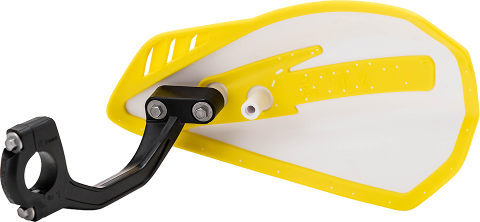 Handguards - Cyclone - White/Yellow