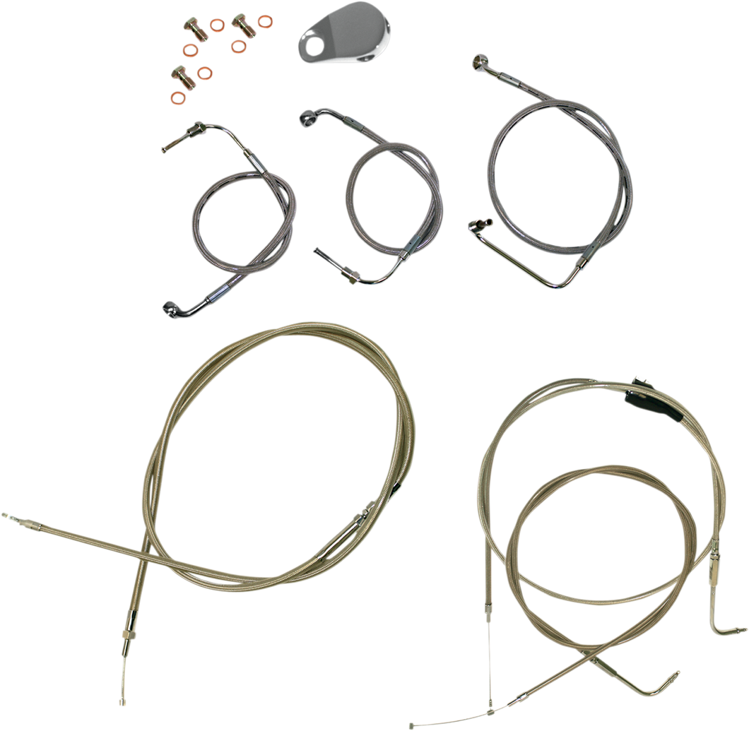 Handlebar Cable/Brake Line Kit - 12