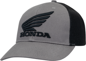 Honda Trucker Hat - Charcoal/Black - Lutzka's Garage