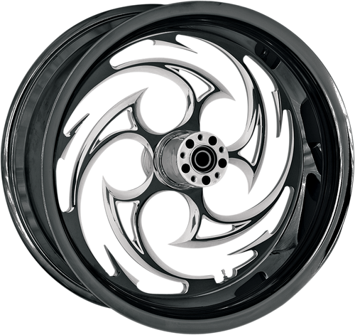 Wheel - Savage Eclipse - Rear - Single Disc/with ABS - Black Eclipse - 18x5.50 - 09-23 FL